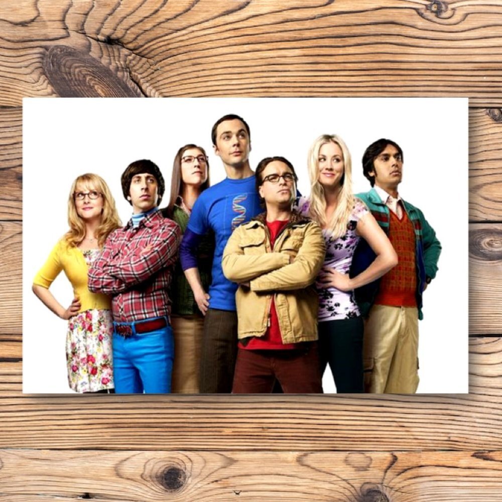 The Big Bang Theory Cast Sheldon‎ Cooper Refrigerator Locker Fridge Magnet